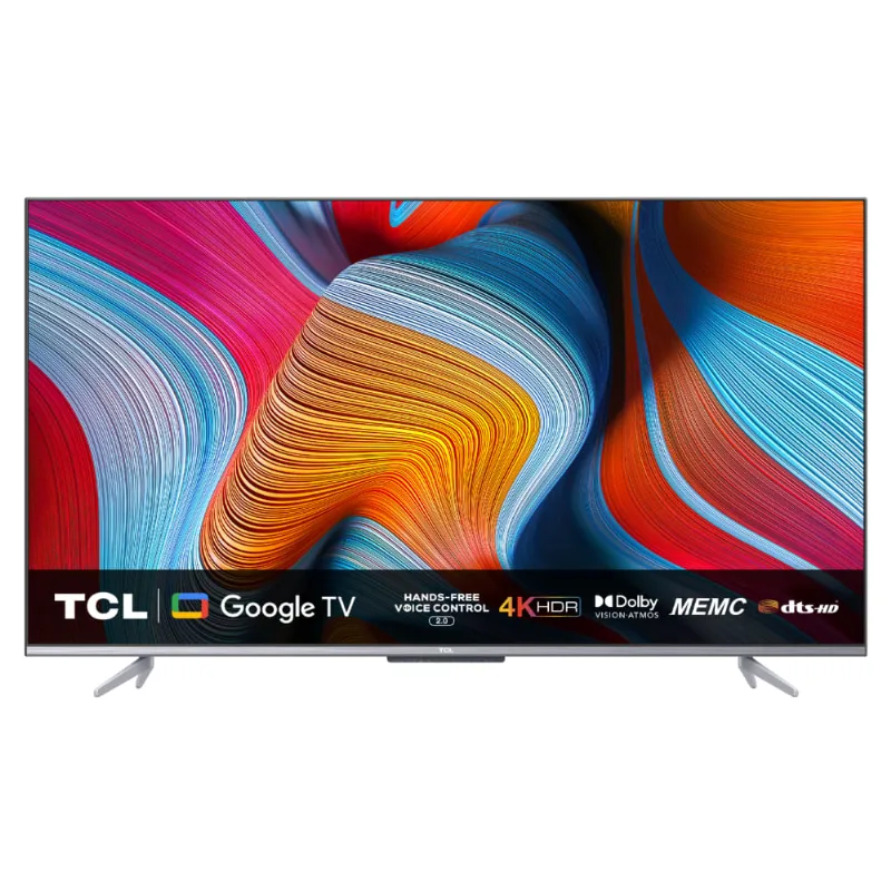 Smart TV TCL android 75" 4K L75P725 F negro