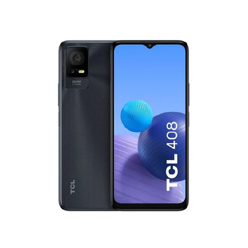 Celular TCL 408 Android 4GB RAM 64GB ROM HD+ Gris