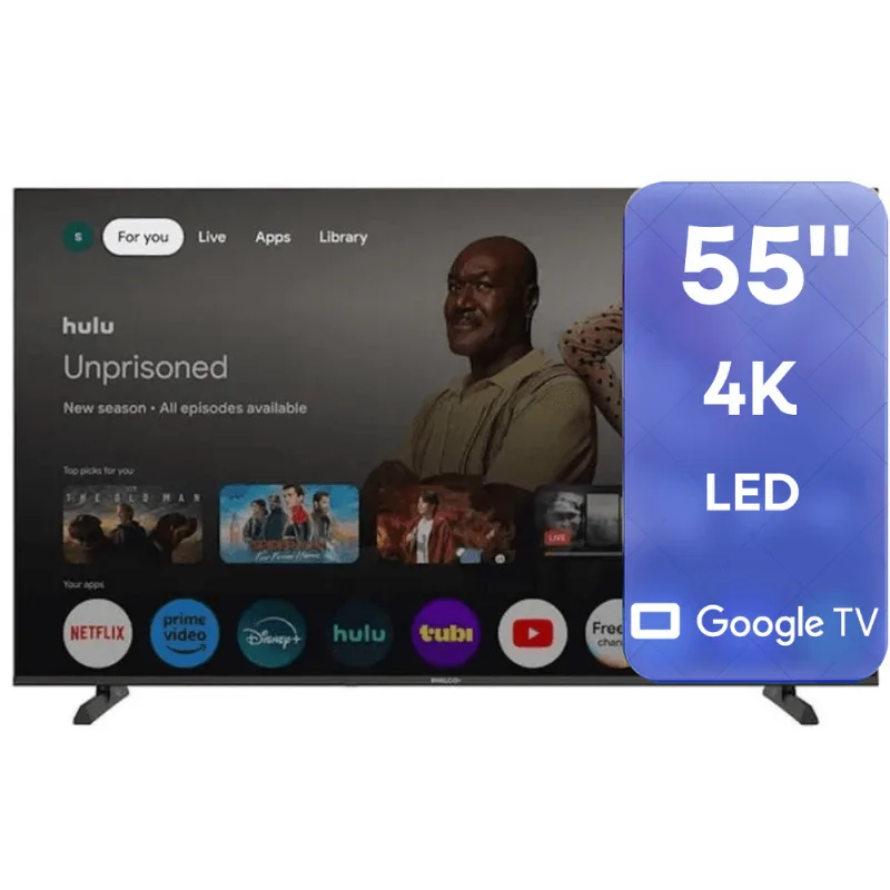 Smart Tv Philco 55" 4K Google Tv 91Pld55Us25Gh