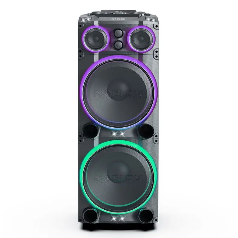 Parlante Noblex Tower 94mnt1550 15000w 2x15" C/Remoto