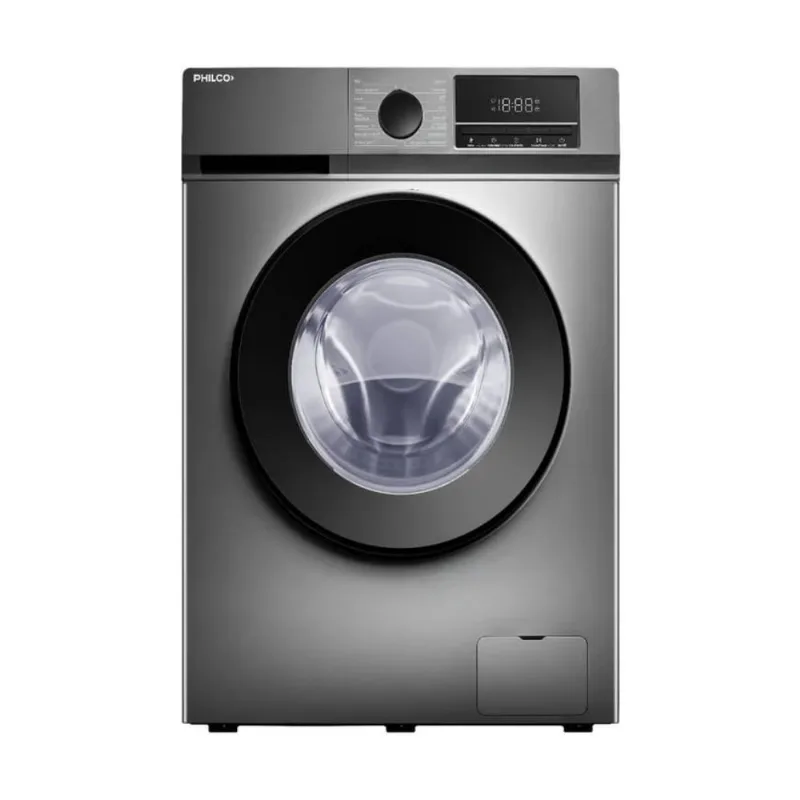 Lavarropas carga frontal Philco 11kg inv phlf111gn2 gris