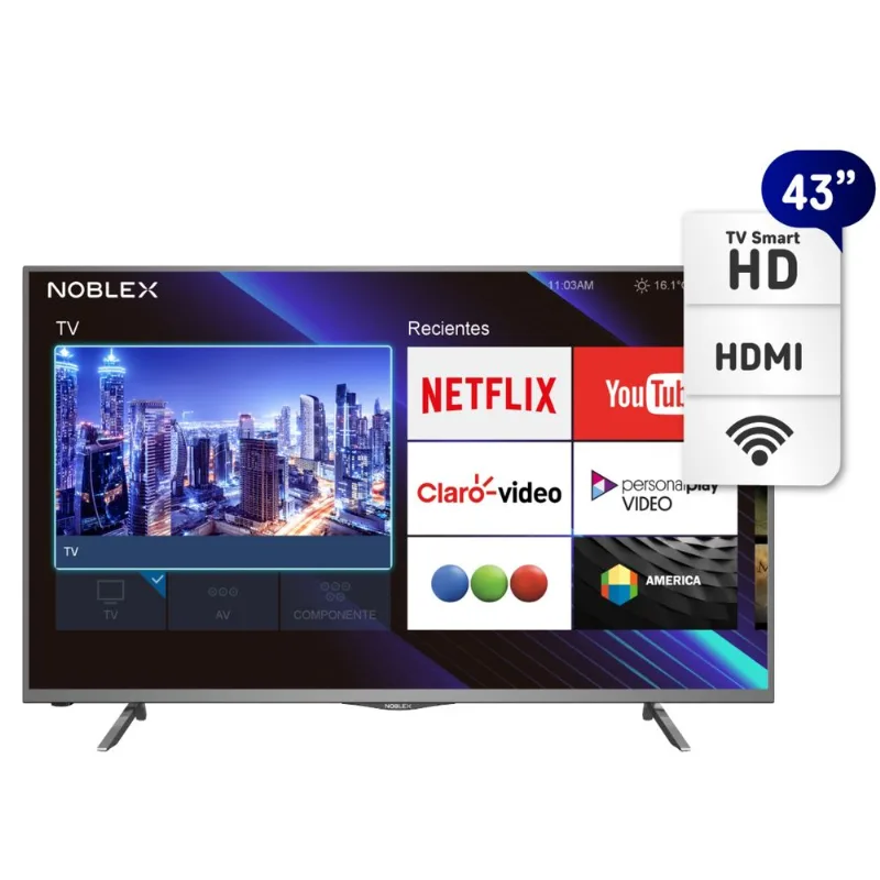 Smart TV Noblex 43" FHD EA43X5100