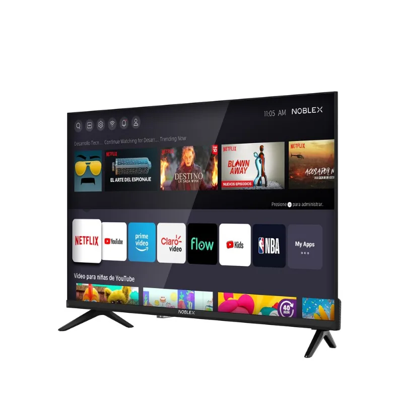 Smart TV Noblex 43" FHD DK43X5100 negro