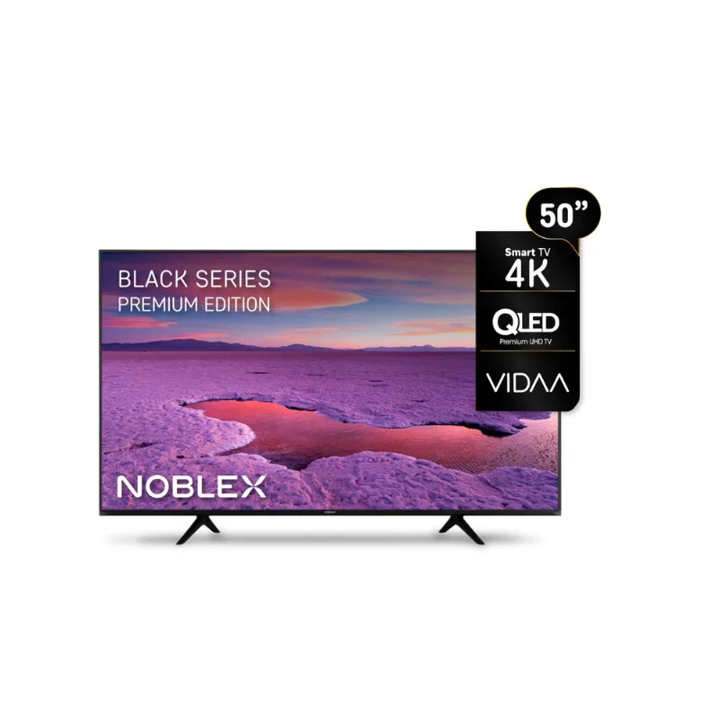 Smart TV Noblex 50" 4K Qled DK50X9500 negro