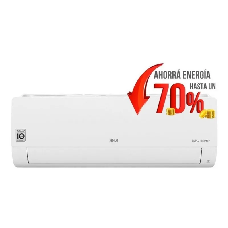 Aire Acondicionado LG S4-W18KL31A Dual Cool Inverter 4500 Fg