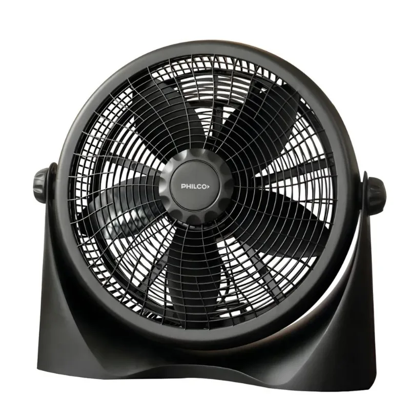 Ventilador Turbo 16'' 55w Philco Vtp1621n Negro Diámetro 40 cm Material de las aspas Plástico