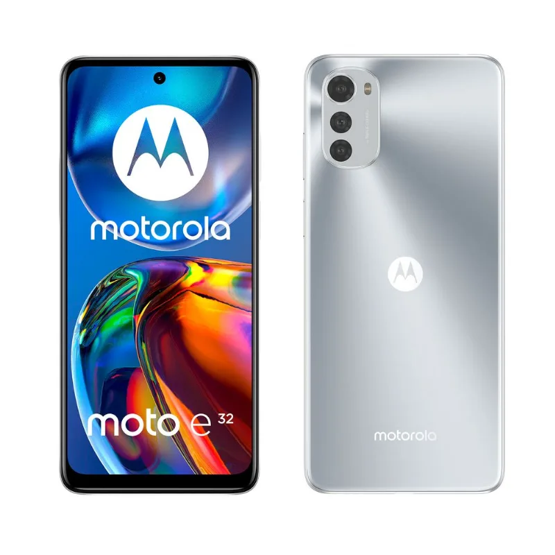 Celular Libre Motorola E32 4GB 64GB plata