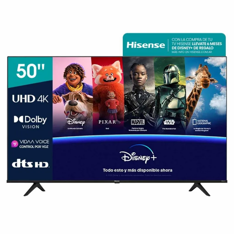 Smart TV 50" Hisense 4K 9150A64H
