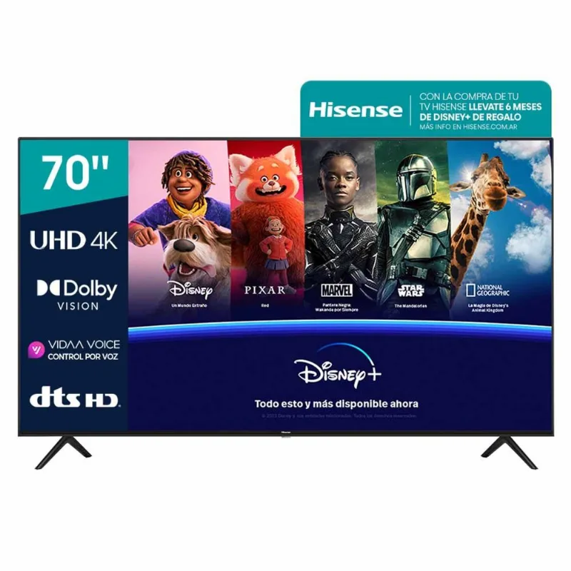 Smart TV 70" Hisense 4K 9170A6H