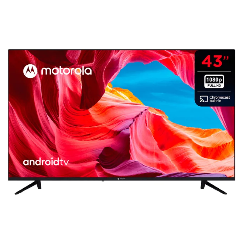 Smart Tv Motorola 43 Pulgadas 91mt43e3a Android Tv Fhd Tda