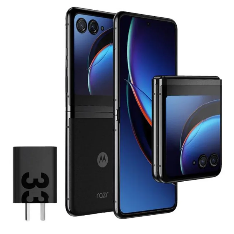 Celular Motorola razr 40 ultra (xt2323-1) 12gb/512gb negro (pax40023ar) 32mp/12mp