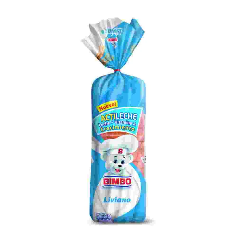 Pan Liviano Bimbo Acti Leche 560 Gr