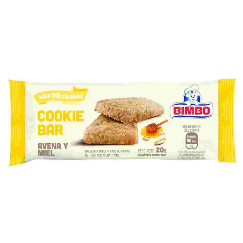 Barra De Ceral Bimbo Avena Y Miel Barra De Cereal Bimbo Avena Y Miel 120 Gr