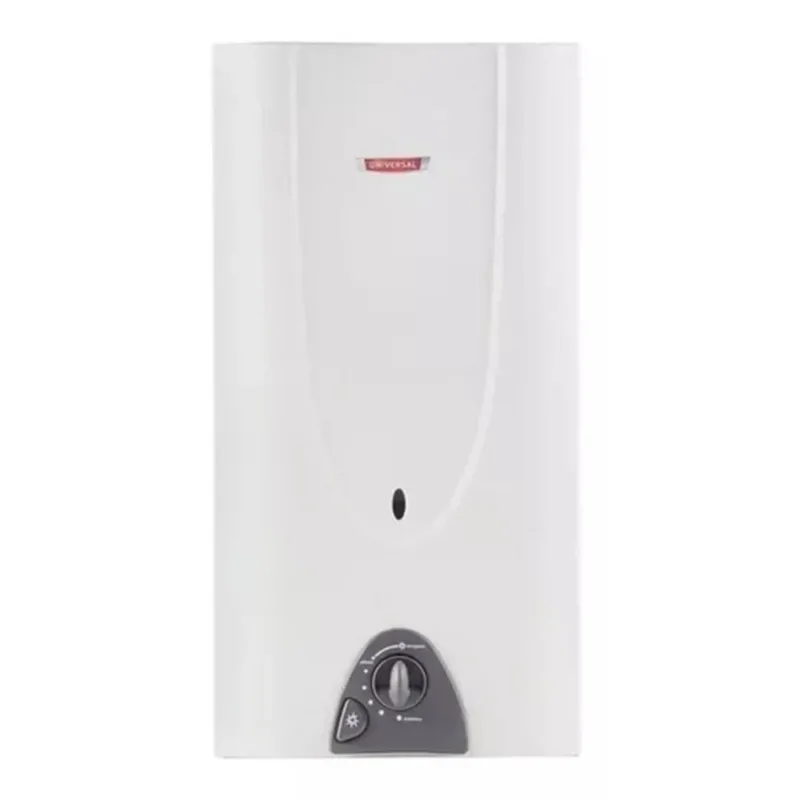 Calefón Superautomatico UNIVERSAL CSU 146 Gas Envasado 14L Blanco