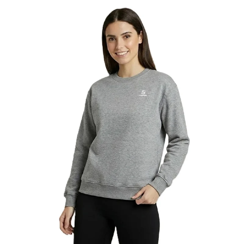 Buzo Topper Basic Crew Loose Casual Mujer S
