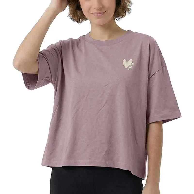 Remera Topper GTW Loose Talle: L - Color: Uva