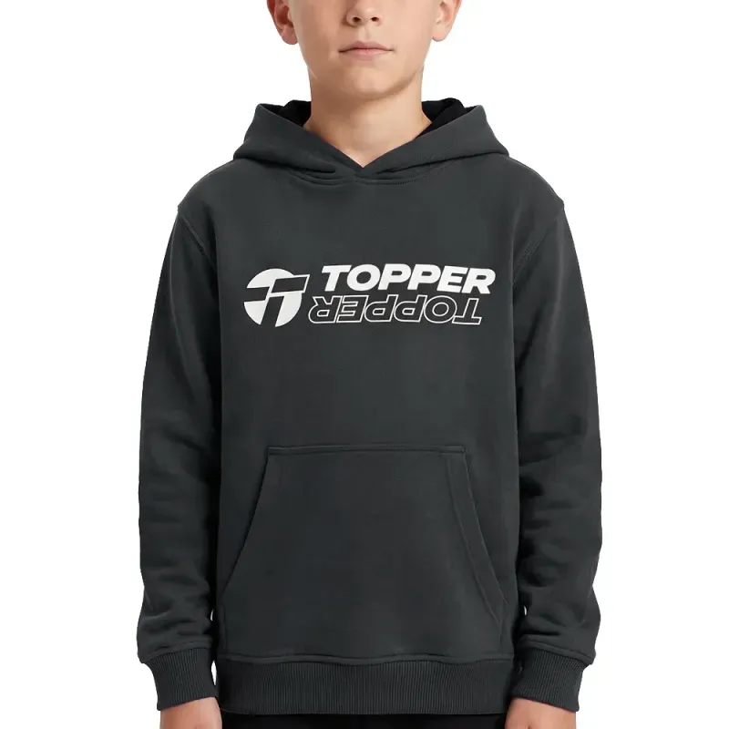 Buzo Topper RTC Negro Niño Talle: 6 - Color: NEGRO