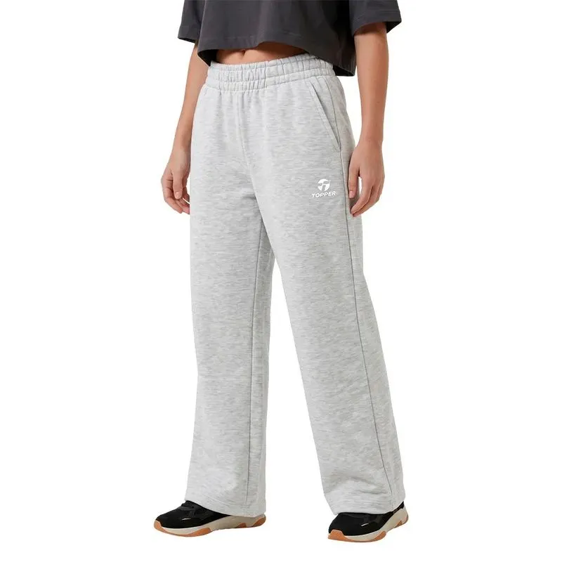 Pantalón Topper Recto Rústico Gris Talle: M - Color: GRIS MELANGE