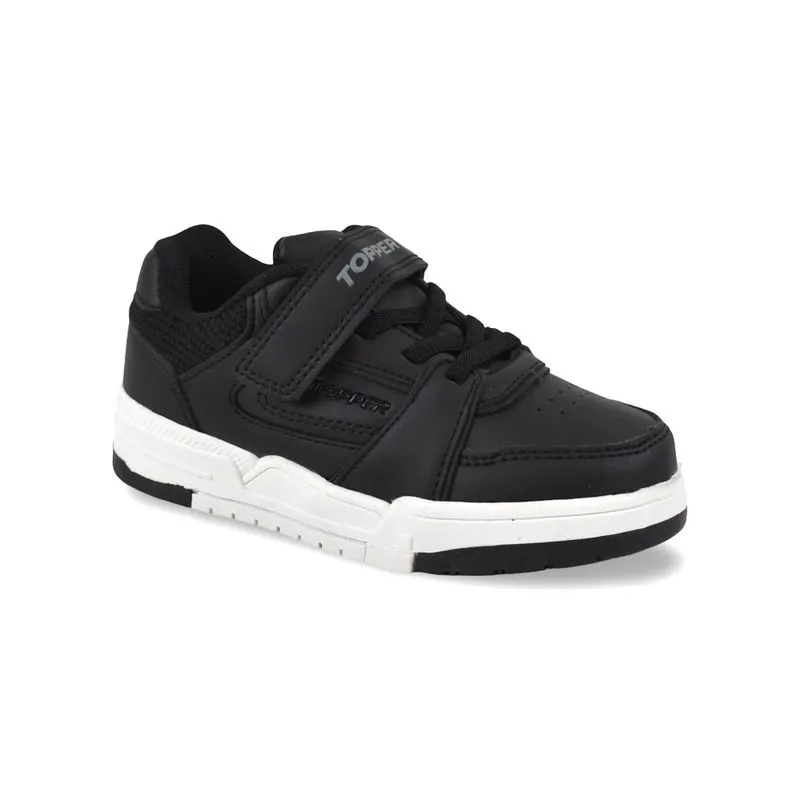 Zapatilla Topper Quarter CS Kids Negra Talle: 37 - Color: NEGRO