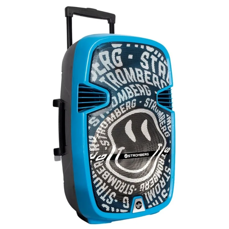 Parlante Stromberg 100W Knock azul y negro