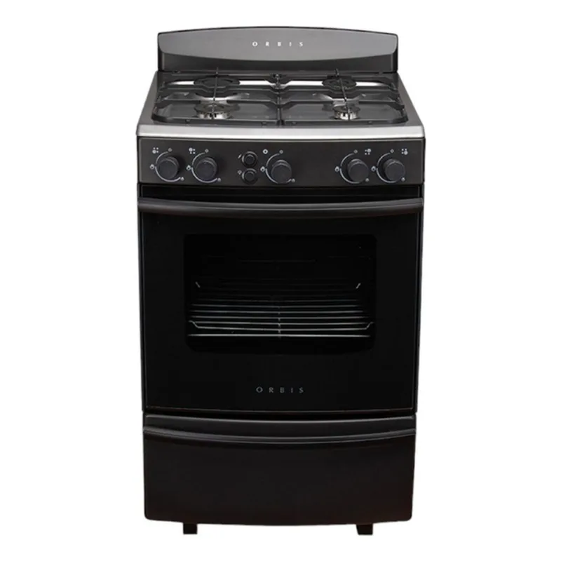 Cocina Multigas Orbis 958gp4m Negro De 4 Hornallas