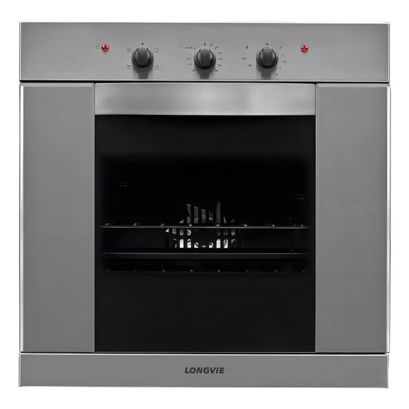 Horno Electrico Empotrable Longvie He1900 56l Acero Inoxidable Control Preciso De Temperatura Funcion Grill Y Conveccion Diseno Moderno Facil De Limpiar Color Acero inoxidable