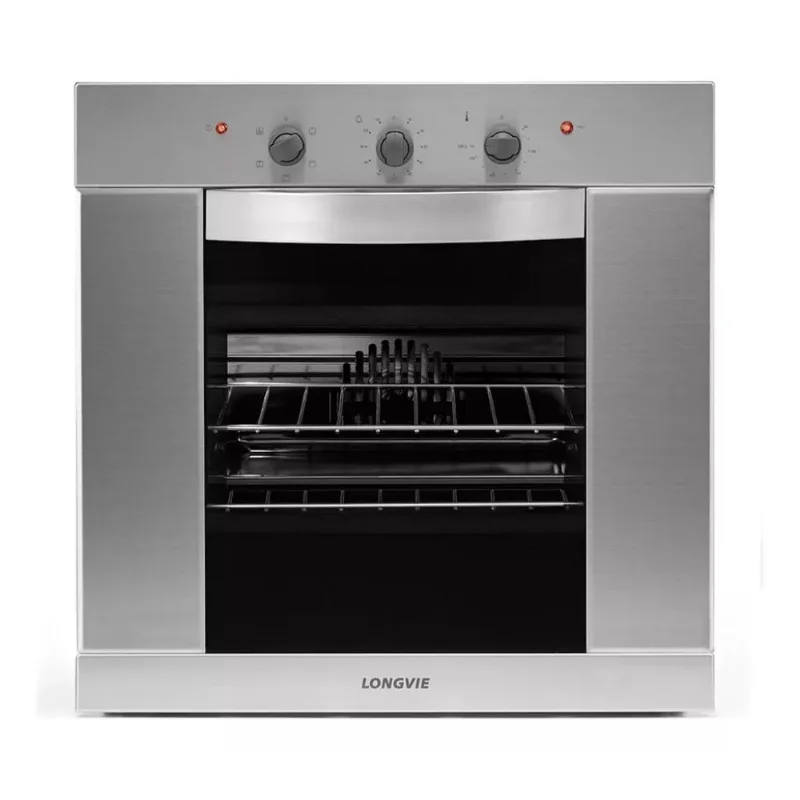 Horno A Gas Empotrable Longvie H1900xf 68.5lts 1800w Inox