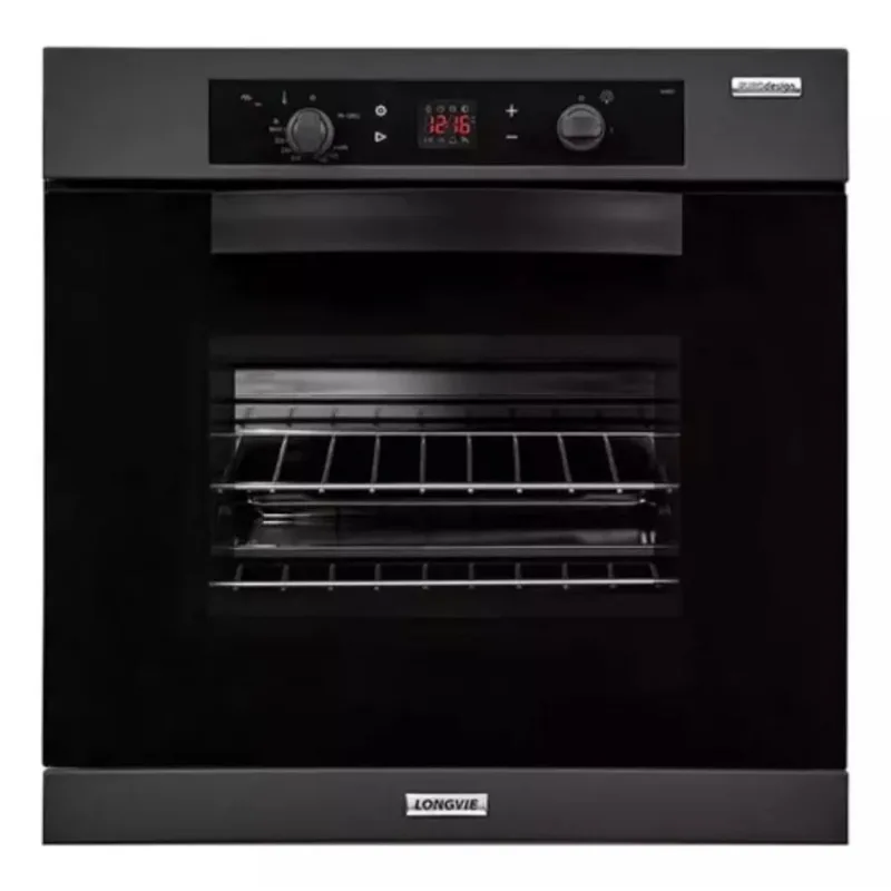 Horno Empotrable A Gas Con Grill Longvie H6900gt Grafito