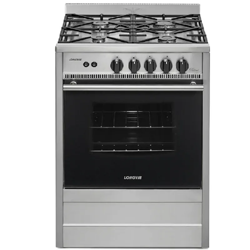 Cocina Gastronómica A Gas Longvie Bistró 31601Xs 60Cm Inox