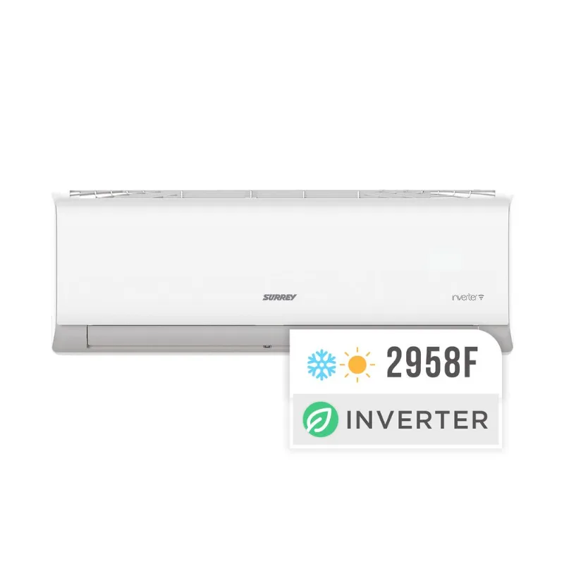 Aire acondicionado split Surrey inverter frío/calor 3440W 553AIQ1201F