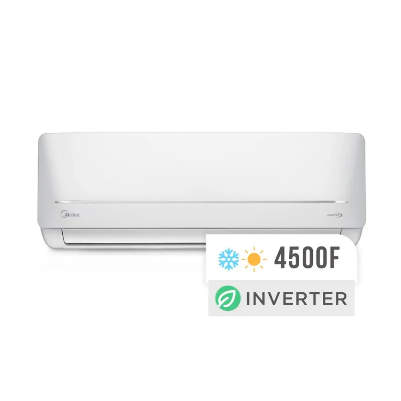Aire acondicionado split Midea inverter frío/calor 5240 W MSABIC-18H-01F