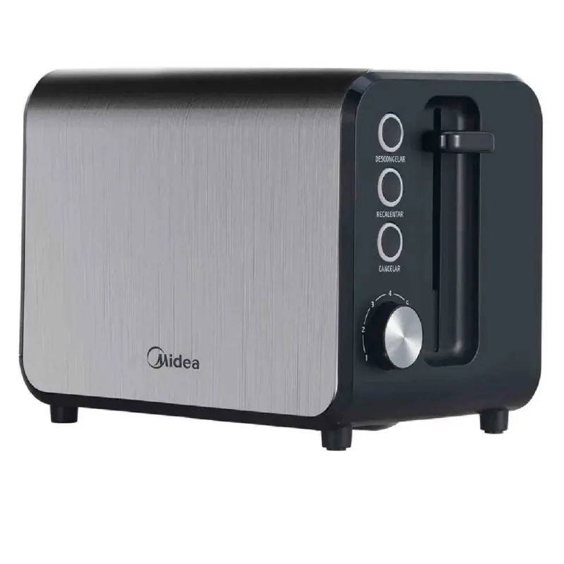 Tostadora Eléctrica Midea Inox Color Inoxidable