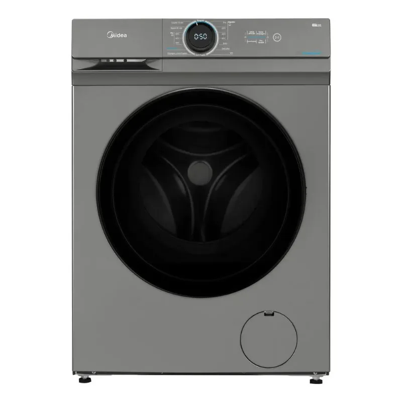 Lavarropas Frontal Automatico Midea Mf100w60ta1 6kg 1000rpm Gris Oscuro Lavarropas Midea 6 Kg Mf100w60/t-a1 - Color Titanio Gris Oscuro