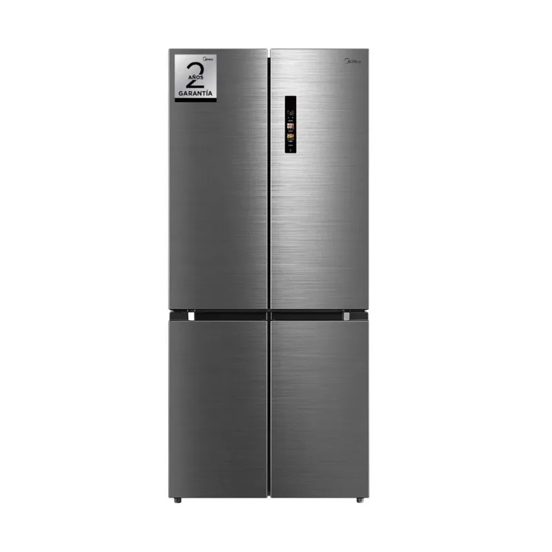 Heladera side by side c/freezer midea mdrm691fgf46ad multi door, 475lts, inverter