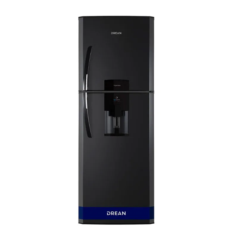 Heladera Con Freezer Cíclica 396 Lts Black Steel Drean Hdr400f11n