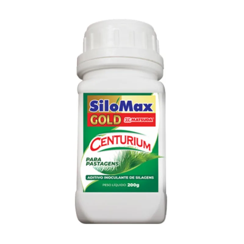 Inoculante Para Silagem De Capim Centurium Silomax Gold Matsuda- 200g