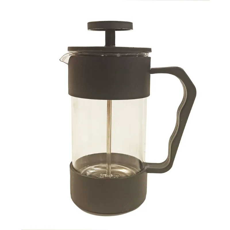 Cafetera con émbolo Yitian negra 350 cc.