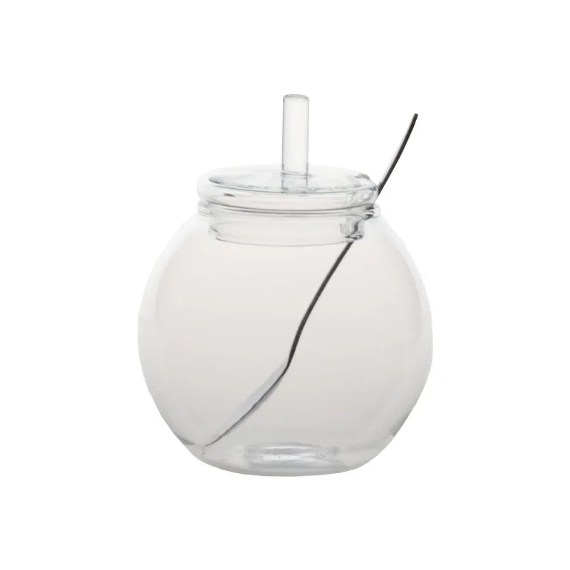 Azucarera doble vidrio 8 cm. altura