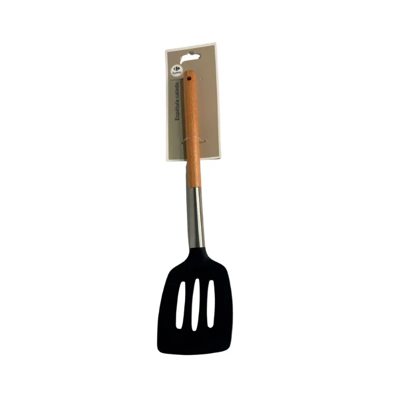 Espátula Carrefour Home calada mango madera