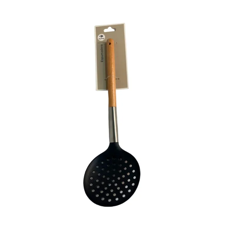 Espumadera Carrefour Home mango madera