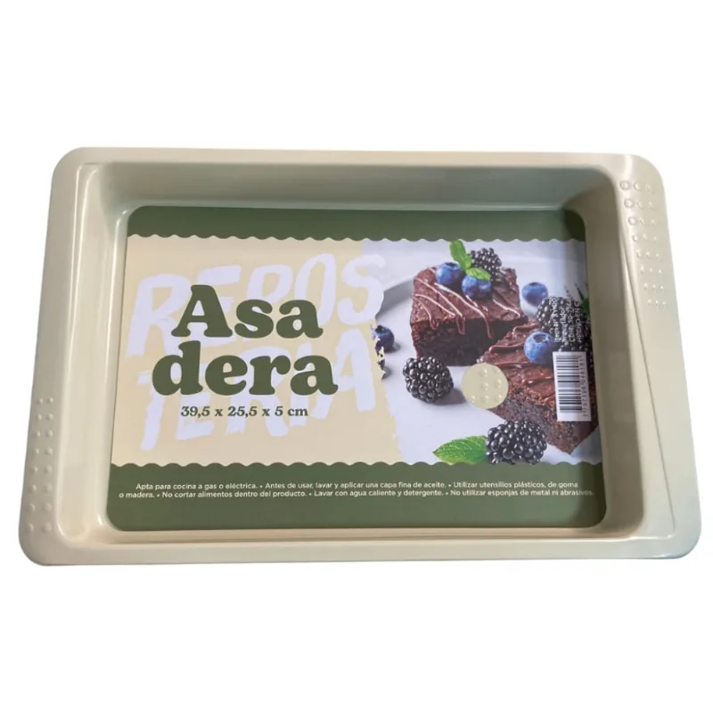 Bandeja Rectangular Carrefour 39.5x25.5x5 cm