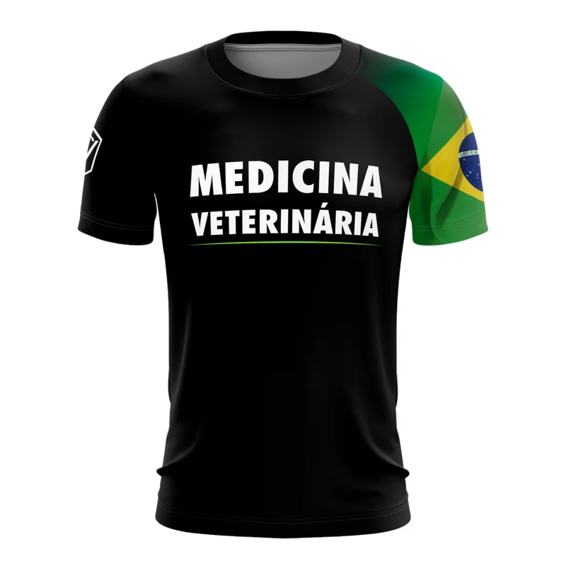 Camiseta Agro Brk Medicina Veterinária com Proteção Solar UV50+ G1