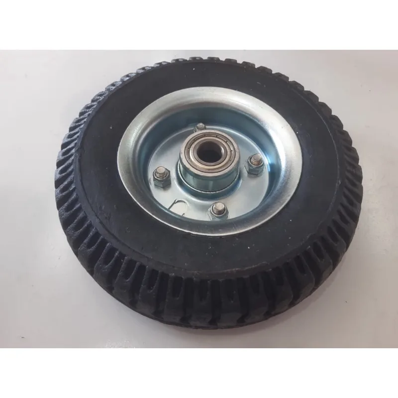 Roda para cortadora de piso weber, wolkan, vibromak