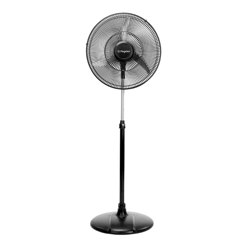 Ventilador De Pie Magiclick 20" V1100 90 Watts 3 Velocidades Color Negro