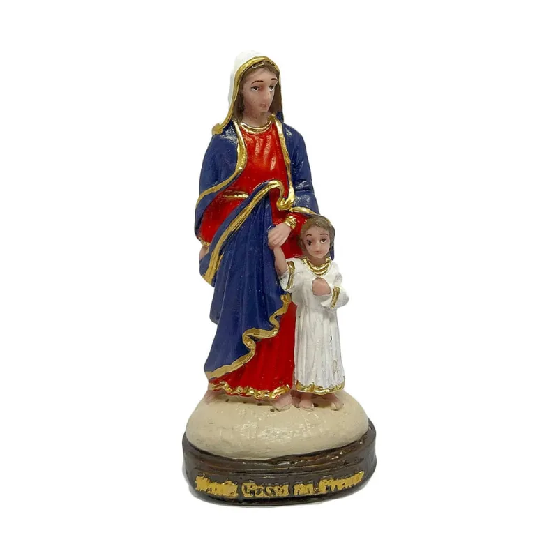 Imagem de Maria Passa na Frente em Resina de 13cm Símbolo de Proteção e Devoção Transmitindo Paz e Serenidade em seu Lar