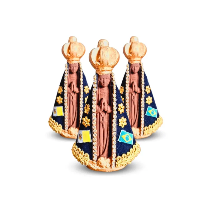 Kit 100 Nossa Senhora Aparecida 10cm Atacado Revenda