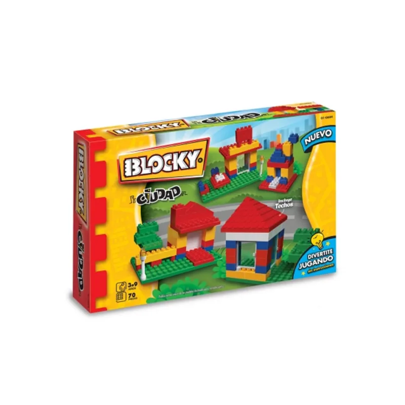 Blocky Ciudad 70 Piezas