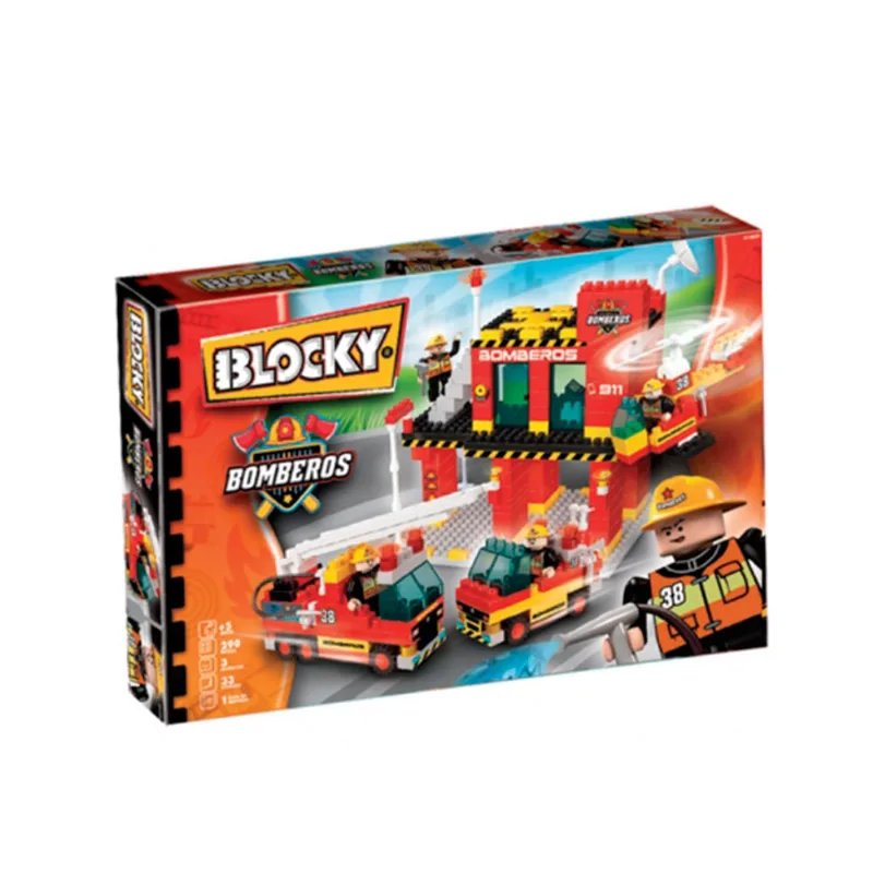Blocky Bomberos 290 Piezas