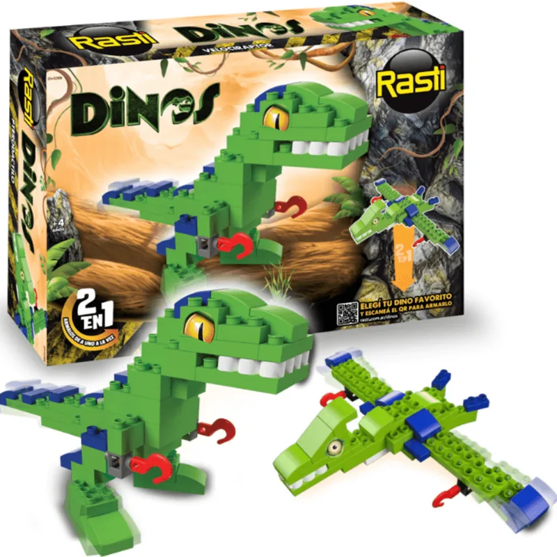 Juguete Rasti Dinos 2 En 1 01-1096