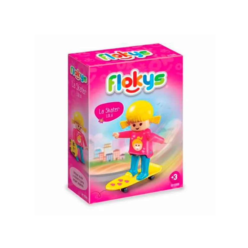 Muñecos Articulados Flokys Skater Flokys Skater 01-2006